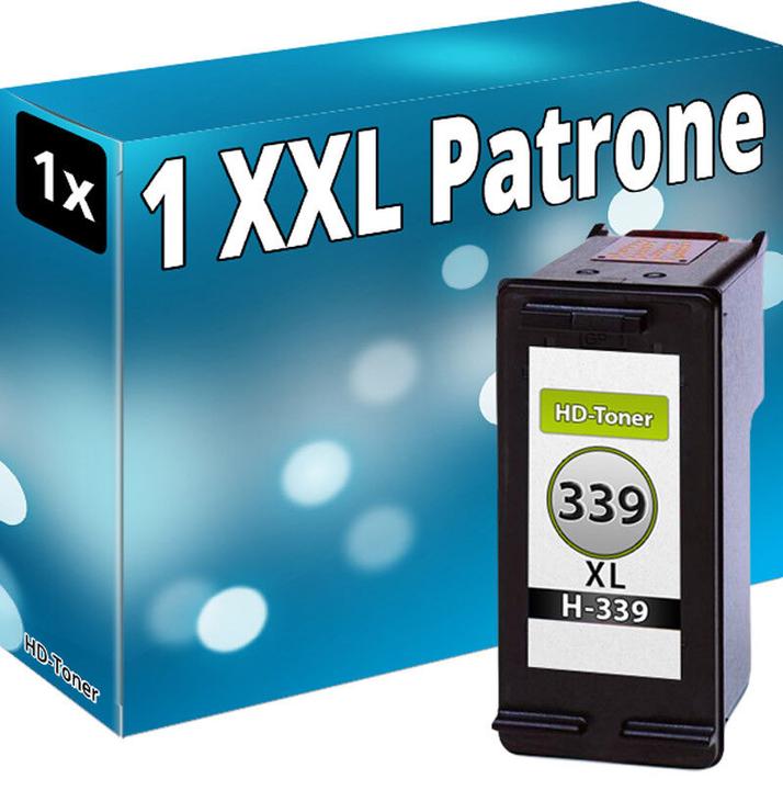 Actual product image Druckfuxx TINTE PATRONEN für HP 339 XL PhotoSmart 2575 2610 D5160 8050