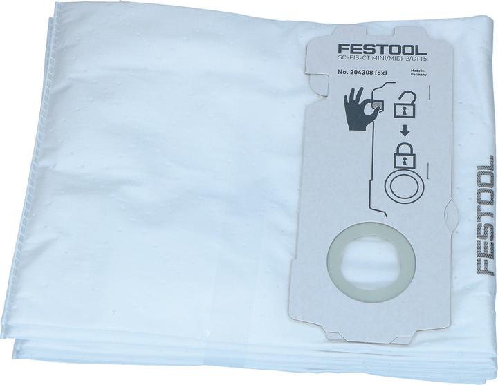 Actual product image Festool Selfclean filter bag SC-FIS-CT MINI/MIDI-2/5/CT15
