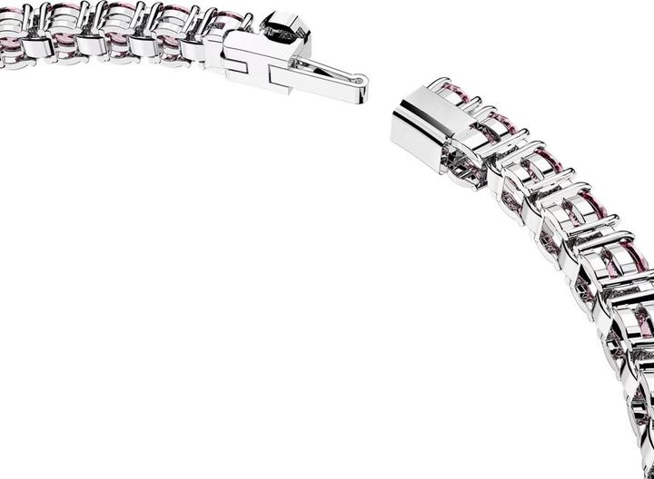 Image du produit Swarovski Matrix Tennis Bracelet rond rose (15.50 cm, Métal Swarovski)