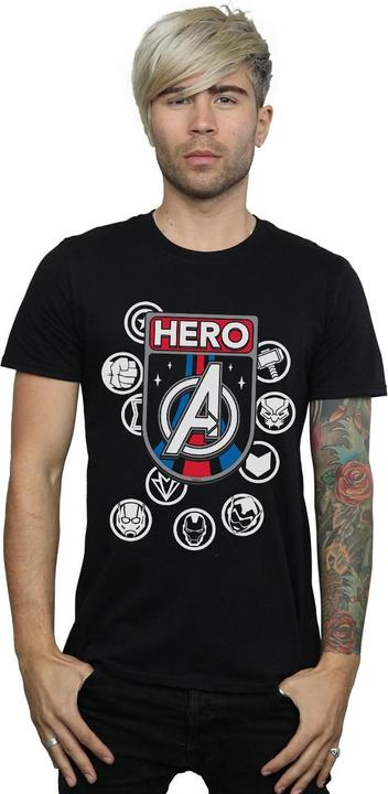 Immagine prodotto Hero Badge Maglietta Uomo (4XL)