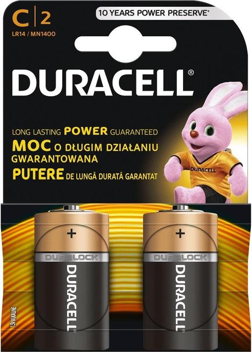 Duracell 2 batterie monouso LR14 C (2 pz., C)