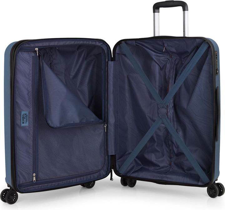 Actual product image Gabol Montreal 4-wheel trolley 66 cm with expansion fold (70 l)