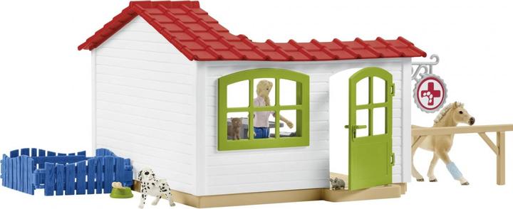 Image du produit Schleich Cabinet vétérinaire avec animaux de compagnie