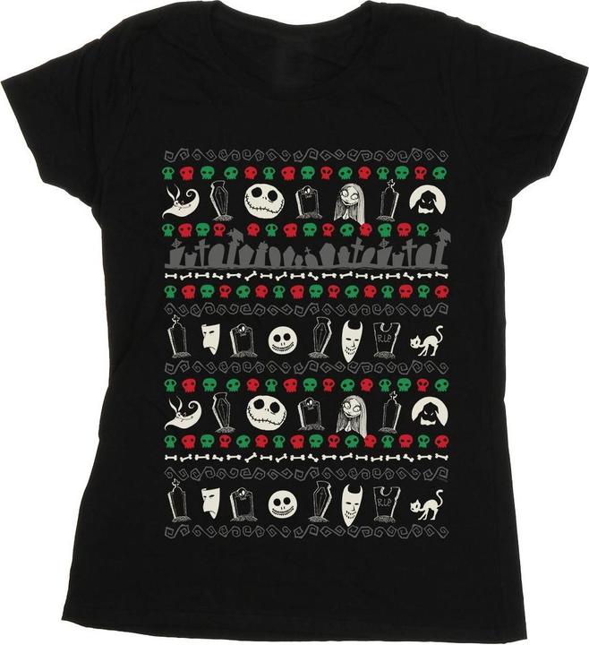 Produktbild Disney Nightmare Before Christmas Festive Icons TShirt (XXL)