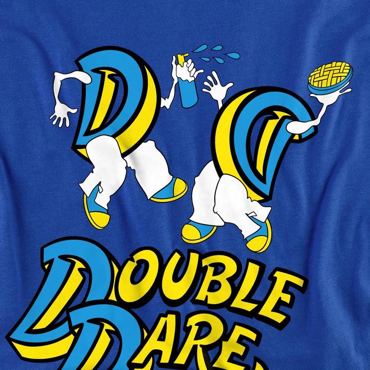 Actual product image double dare Unisex Adult Vintage Logo Sweatshirt (S)