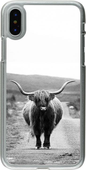 Actual product image PhoneLook Coque transparent Highland cattle (Apple iPhone X, Apple iPhone XS)