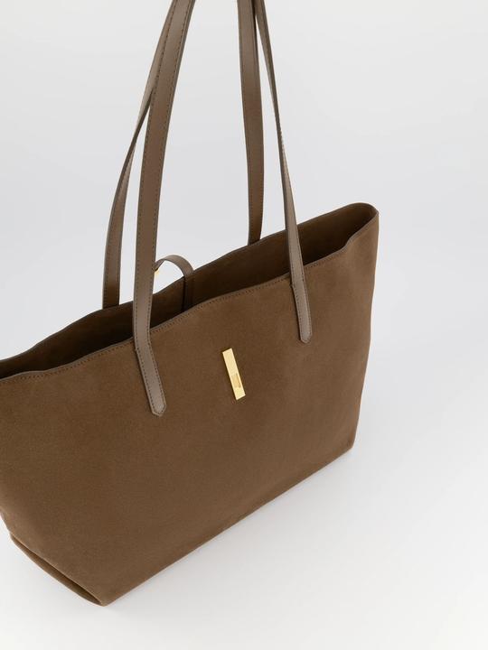 Actual product image DeMellier Shopper "The Large Tokyo Tote" mocha