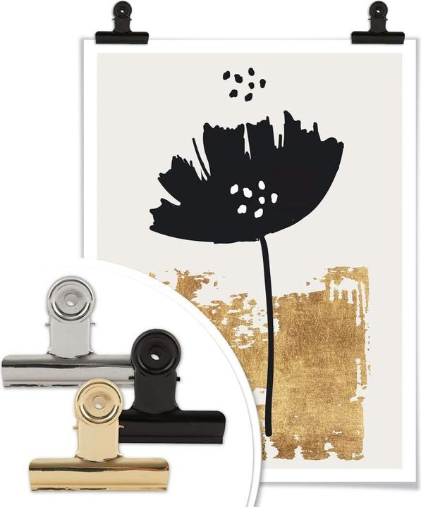 Image du produit Trenddeko Fleur noire (50 x 60 cm)