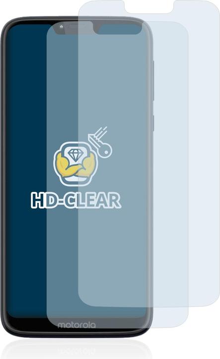 Actual product image BROTECT Screen Protector Clear (2 Piece, Motorola Moto G7 Power)