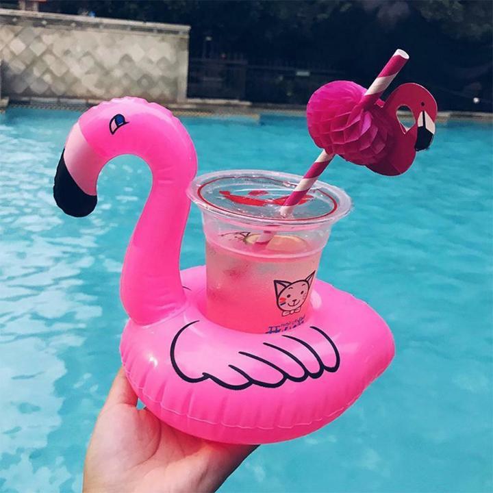 Produktbild JTI Aufblasbarer Becherhalter - Flamingo