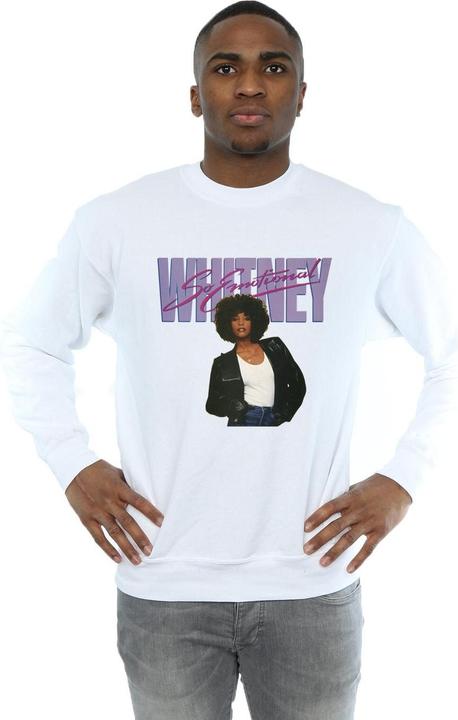 Actual product image Whitney Houston Mens So Emotional Album Cover Sweatshirt (M)
