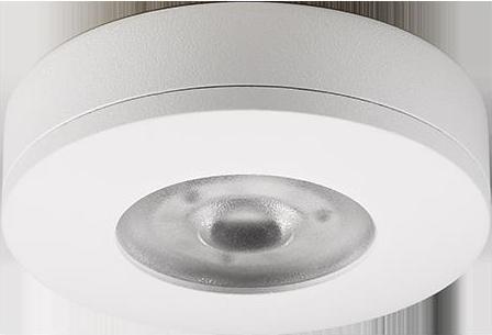 Immagine prodotto Sg Apparecchi di illuminazione Punto luce LED LEDSTAR 2,4W 2700K 140lm Konv IP54 Ø82x22mm (140 lm)