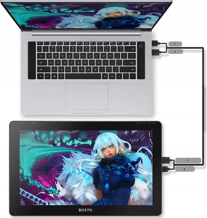 Produktbild Bosto Graphic Tablet BT-16HDK (15.60", 5080 lpi)