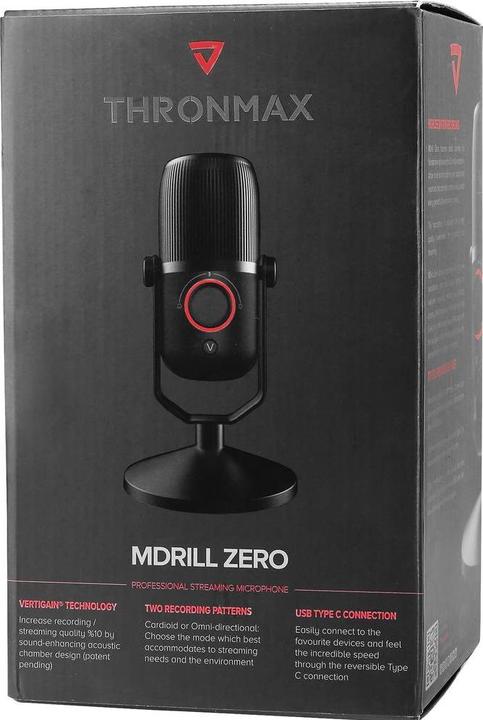 Image du produit Thronmax Microphone à condensateur Mdrill Zero