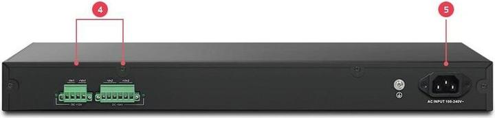 Immagine prodotto Draytek Switch 440mm VigorSwitch P-2282X 4*SFP+/24*GE/PoE+ retail (28 Porti)