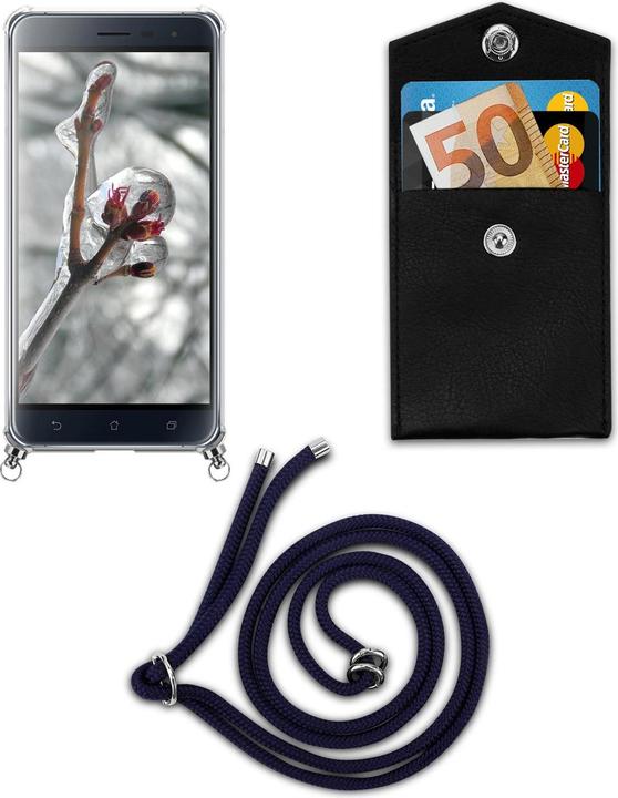 Produktbild Cadorabo TPU Handy Kette SILBER Cover