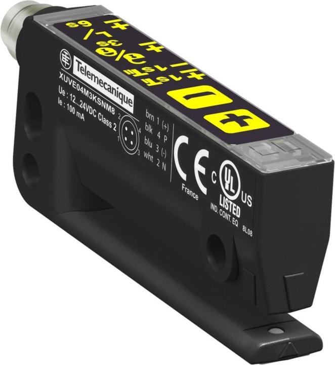 Produktbild TE Sensors Etikett-Infrarot,schmal Gabel PNP/NPN