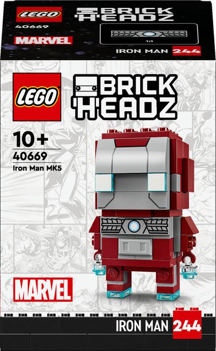 Produktbild LEGO BrickHeadz Marvel Iron Man MK5 (40669, LEGO Brickheadz)