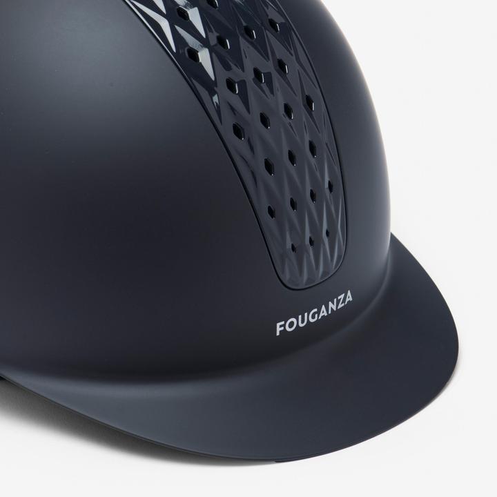 Produktbild Fouganza Reithelm 520 Erwachsene/Kinder blau (59)