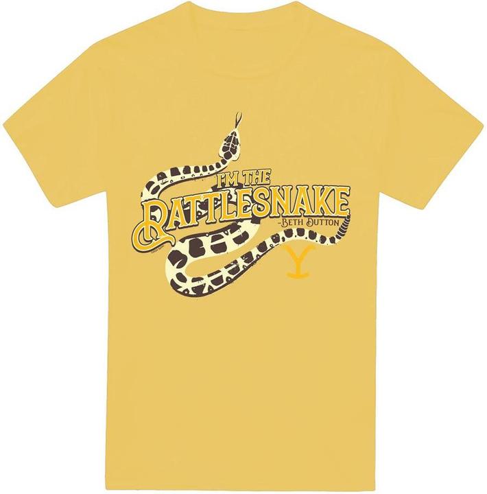 Immagine prodotto Yellowstone I'm the Rattlesnake Maglietta Uomo (XL)