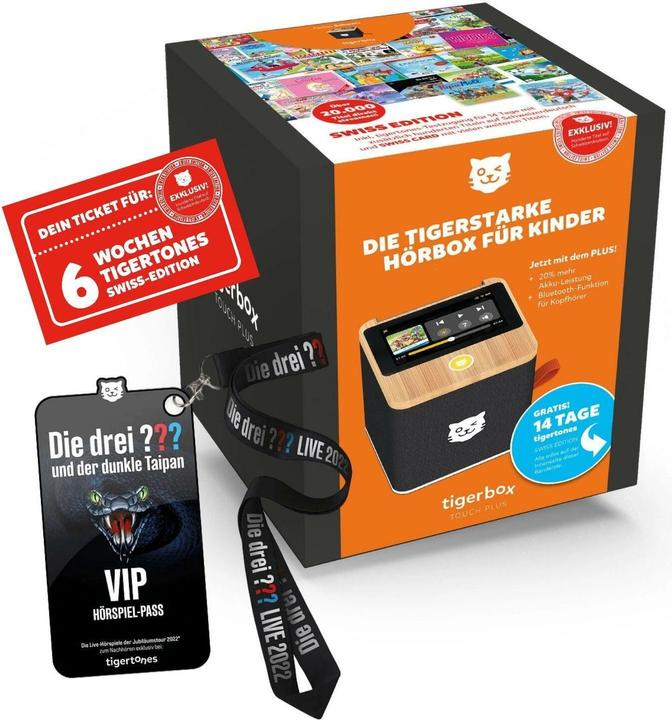 Image du produit Tigermedia Tigerbox Touch Plus Swiss Edition Schwarz (Suisse-allemand)