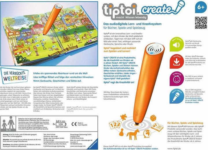 Produktbild tiptoi Create Starter-Set Die verrückte Weltreise (Deutsch)