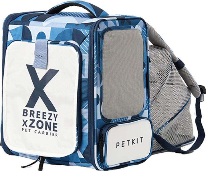 Produktbild Petkit Pet Carrier BP3 X ZONE Blue (Katze, Hund, Faltbar, Atmungsaktiv)