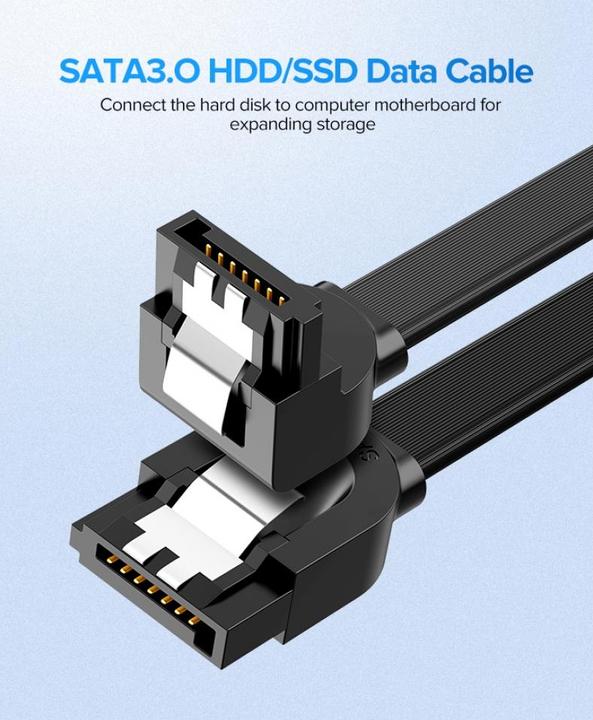 Produktbild Ugreen SATA 3.0 Kabel abgewinkelt 90-Grad
