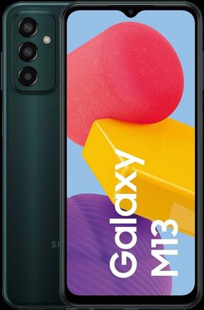 Actual product image Samsung Galaxy M13 (128 GB, Deep green, 6.60", Hybrid Dual SIM, 50 Mpx, 4G)