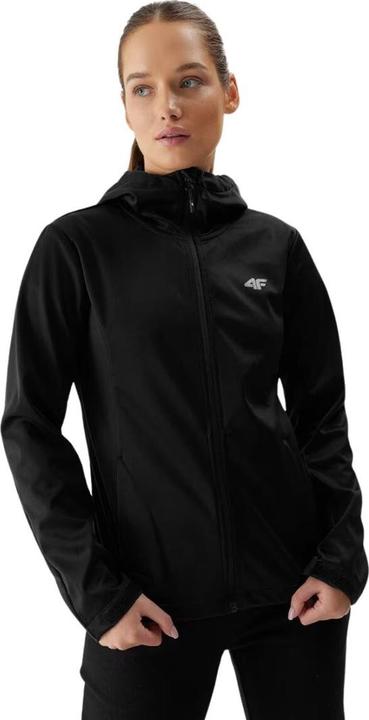 Actual product image 4F Kurtka damska softshell F215 głęboka czerń 4FWSS24TSOFF215 20S M (M)