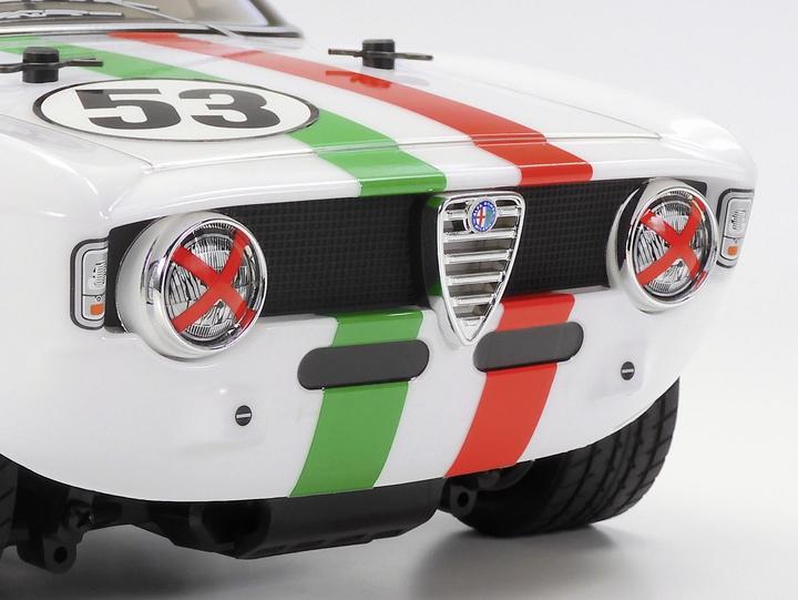 Produktbild Tamiya 1:10 RC Alfa Rom. Giulia Club lack.MB-01 (Kit)