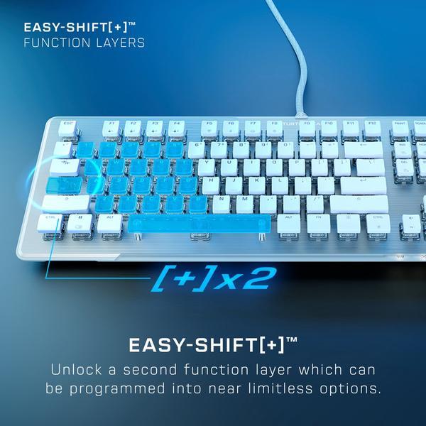Produktbild Turtle Beach - Clavier de jeu mécanique RGB Filaire Vulcan II Blanc - Disposition Qwerty US (US, Kabelgebunden)