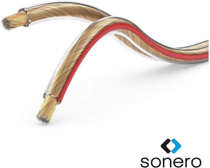 Image du produit Sonero Câble pour haut-parleur 1.50mm² CCA 50 m (50 m, 1.50 mm²² mm)