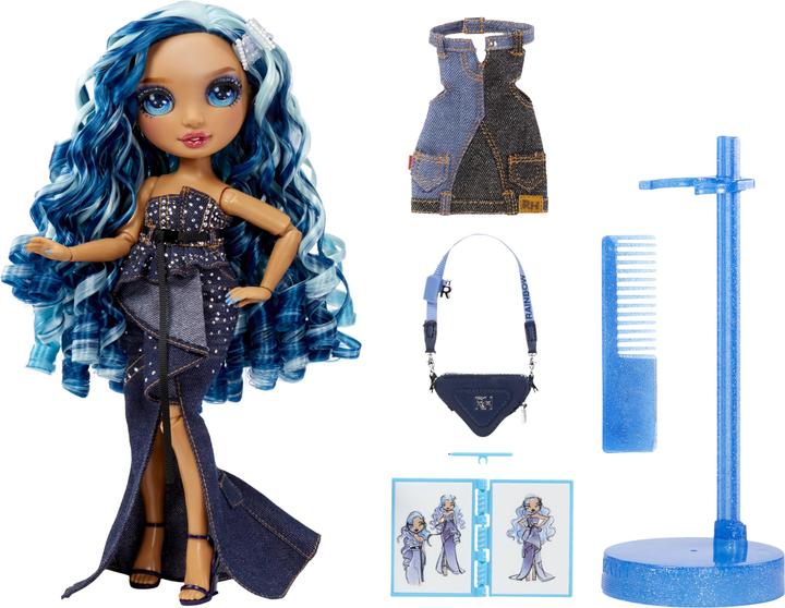 Actual product image Rainbow Fashion doll (assorted)