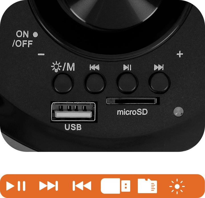 Actual product image LinQ Bluetooth PC speaker