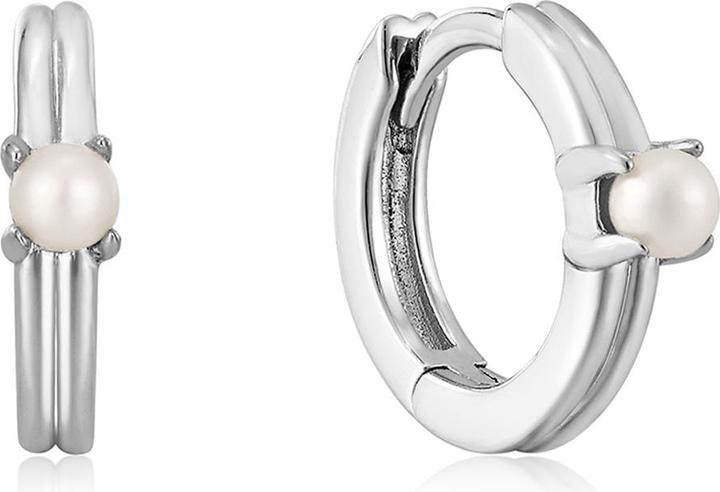 Actual product image Ania Haie Pearl Power Creoles E043-03H (Plata Esterlina 925)