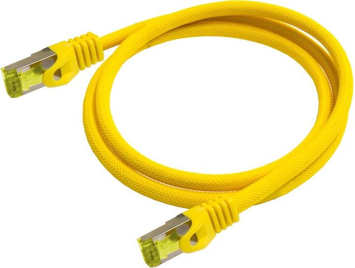 Immagine prodotto Python Cavo patch RJ45 serie ® con cavo grezzo Cat.7, protezione naso a scatto (RNS®) e intreccio in (S/FTP, CAT7, 30 m)