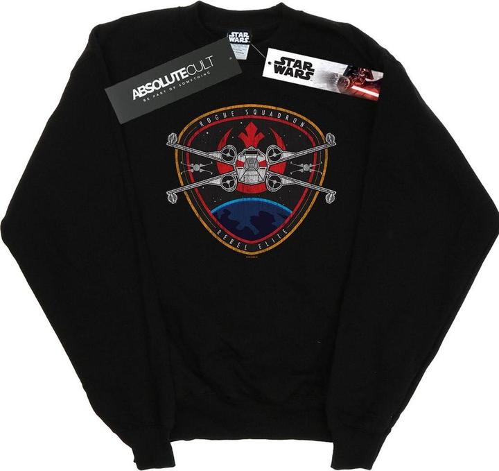 Actual product image Star Wars Mens Rebel Elite Badge Sweatshirt (XXL)