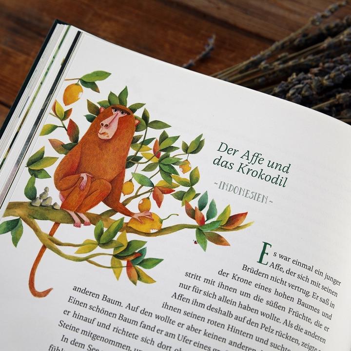 Immagine prodotto Kindermärchen aus aller Welt (Tedesco, Antje Subey-Cramer, Jasmin Schäfer, 2024)