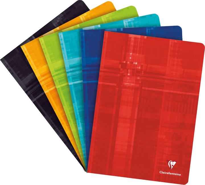 Image du produit Clairefontaine Cahier (A4, Quadrillé, Couverture rigide)