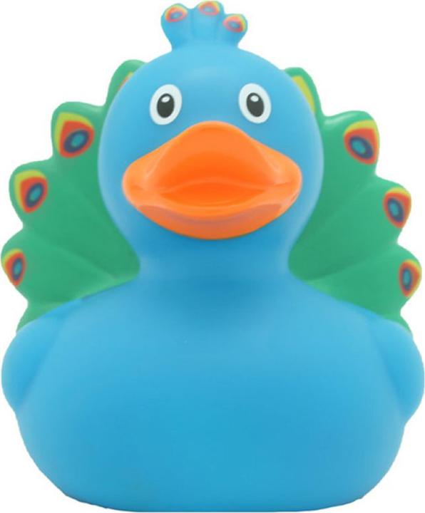 Actual product image Sombo rubber duck Peacock
