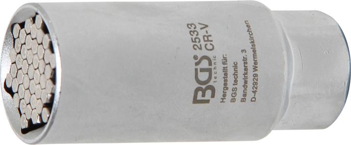 BGS Douille universelle 10 mm (3/8") 9 - 21 mm (3/8")