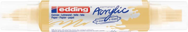Produktbild Edding Acrylmarker 5400 Double Liner (Pastellgelb, 10 mm, 1 x)
