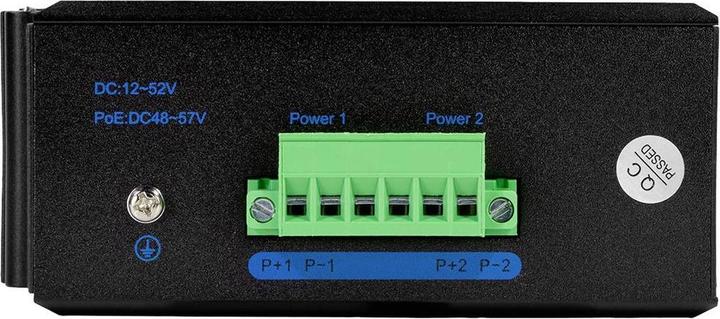 Produktbild LogiLink NS203 Industrieller Gigabit Ethernet Switch 8-Port 10/100/1000 Mbps Hutschienenmontage (8 Ports)