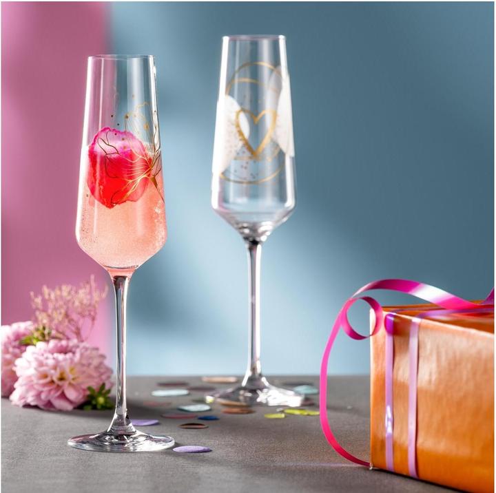 Actual product image Leonardo Champagne glass Presente 220 ml, 1 piece, Transparent (22 cl, 1 Glasses, Champagne glasses)
