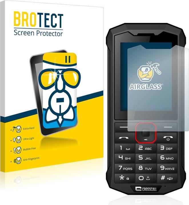 Actual product image BROTECT AirGlass Glass (1 Piece, Crosscall Spider-X4)