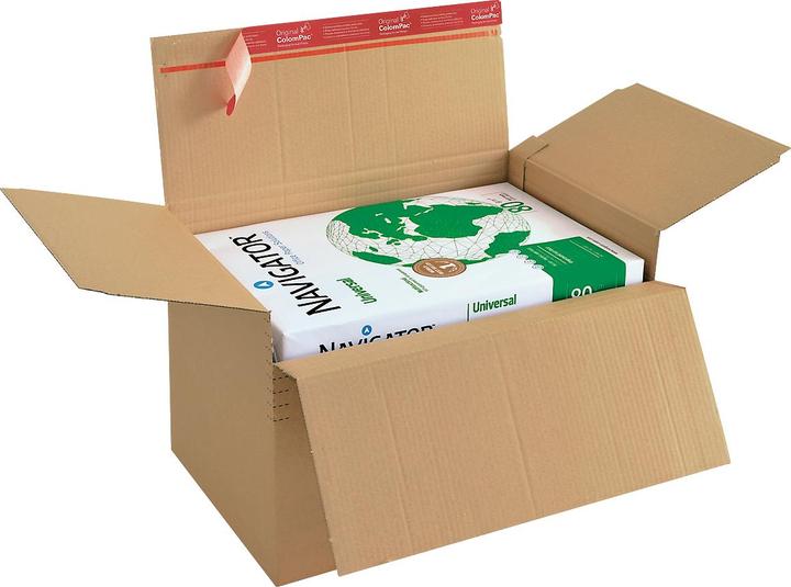 Colompac Schachtel Blitzboden braun (30.5 x 21.5 cm, 1 x)