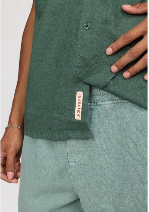 Produktbild Revolution Short-Sleeved Cuban Linen Shirt (L)