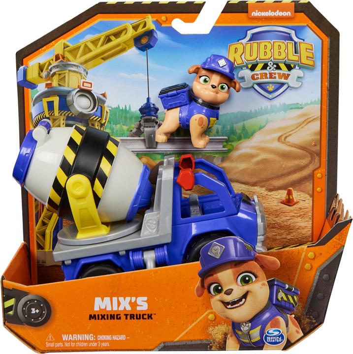 Produktbild Spin Master Paw Patrol Rubble And Crew Basic Vehicles Mix