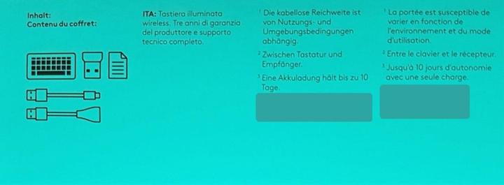 Immagine prodotto Logitech K800 (DE, Senza fili)